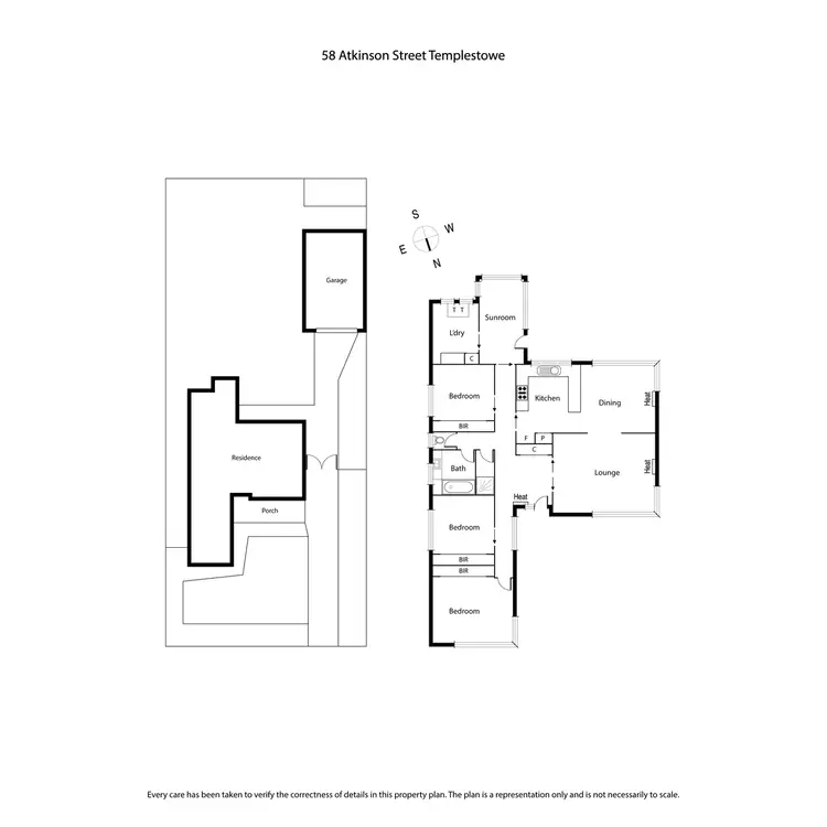 Floorplan of Homely house listing, 58 Atkinson Street, Templestowe VIC 3106