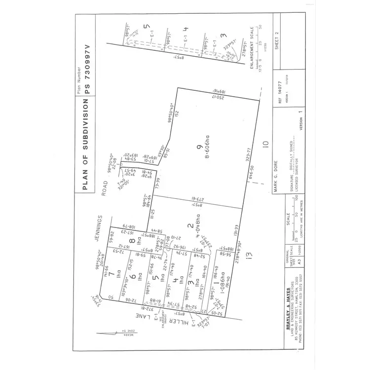 Floorplan of Homely land listing, LOT 5 Hiller Lane, Hamilton VIC 3300