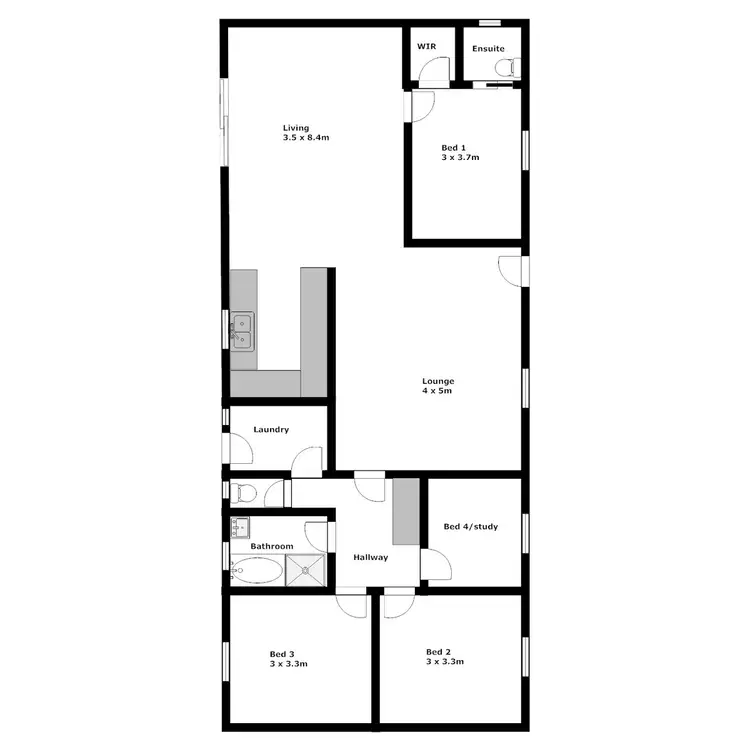 Floorplan of Homely house listing, 20 Flinders Avenue, Port Lincoln SA 5606