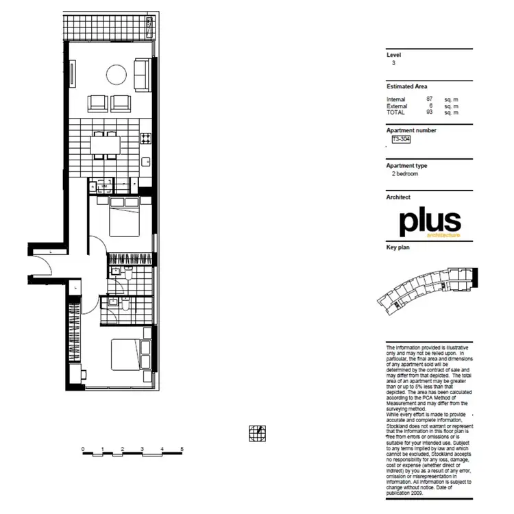 Floorplan of Homely apartment listing, 304/770C Toorak Road, Glen Iris VIC 3146