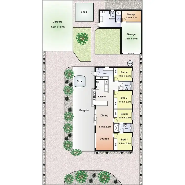 Floorplan of Homely house listing, 11 Masonsmith Road, Balnarring Beach VIC 3926