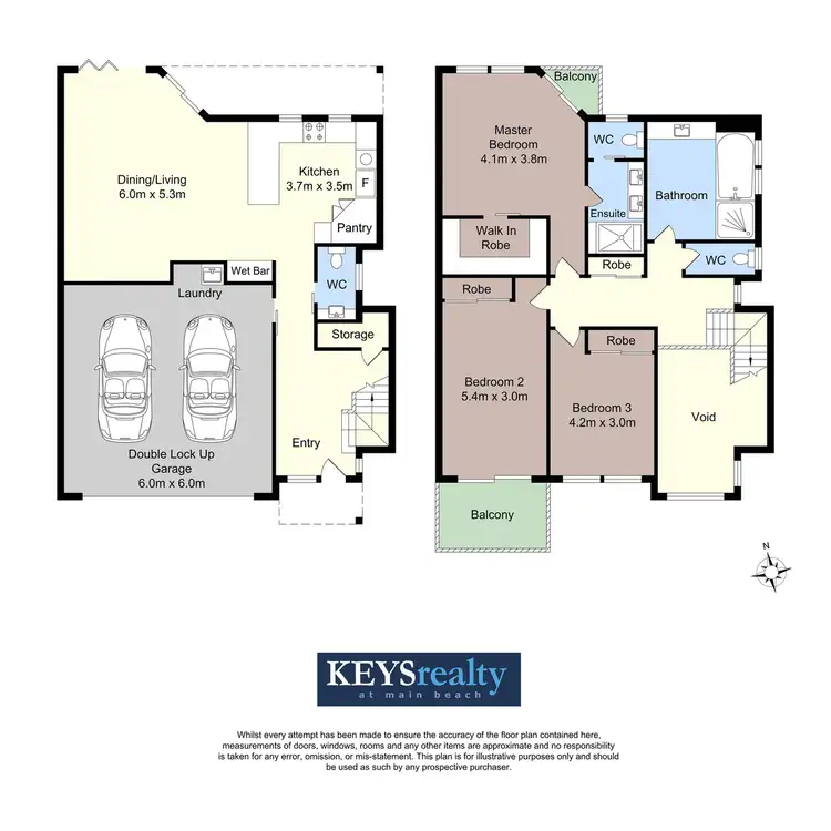 Floorplan of Homely villa listing, 3/32 Tedder Avenue, Main Beach QLD 4217