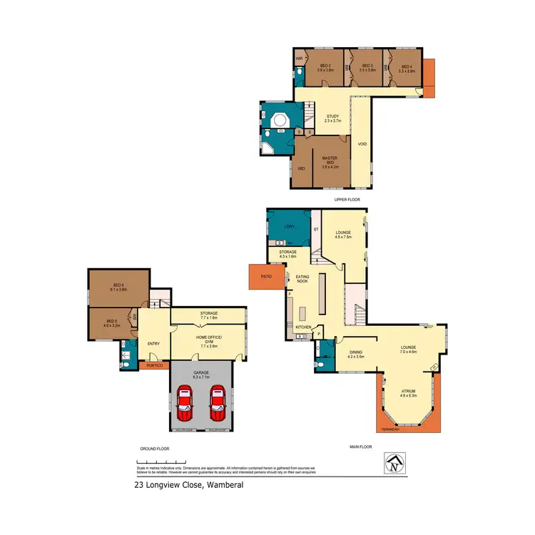 Floorplan of Homely rural property listing, 23 Longview Close, Wamberal NSW 2260