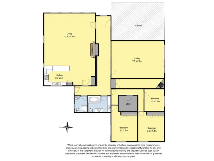 Floorplan of Homely house listing, 1560 Old Beech Forest Road, Beech Forest VIC 3237