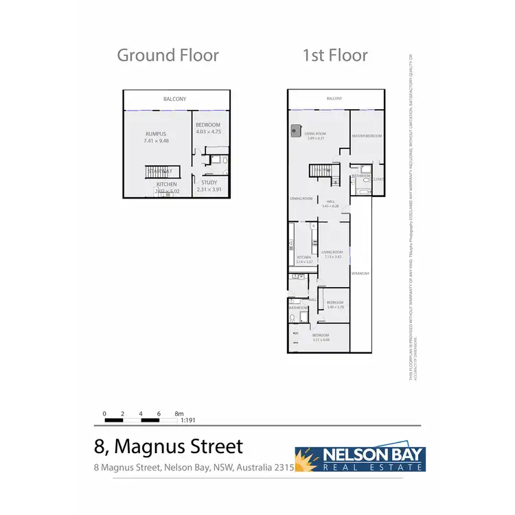 Floorplan of Homely house listing, 8 Magnus Street, Nelson Bay NSW 2315