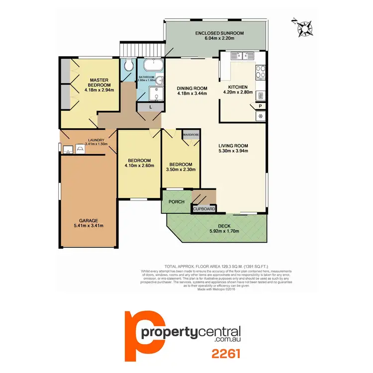 Floorplan of Homely house listing, 60 Promenade Avenue, Bateau Bay NSW 2261