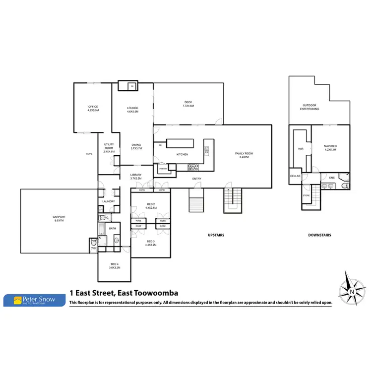 Floorplan of Homely house listing, 1 East Street, East Toowoomba QLD 4350