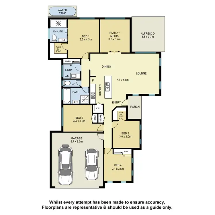 Floorplan of Homely house listing, 19 Moor Circuit, Warner QLD 4500