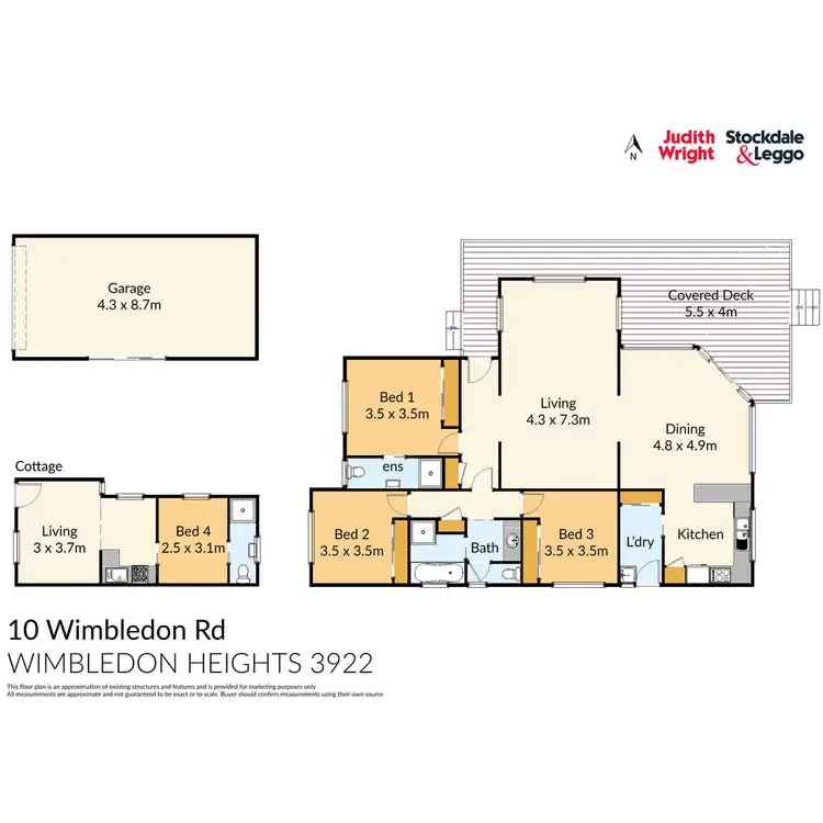Floorplan of Homely house listing, 10 Wimbledon Road, Wimbledon Heights VIC 3922