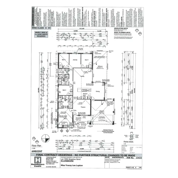Floorplan of Homely house listing, 24 Brigalow Bend, Ellenbrook WA 6069