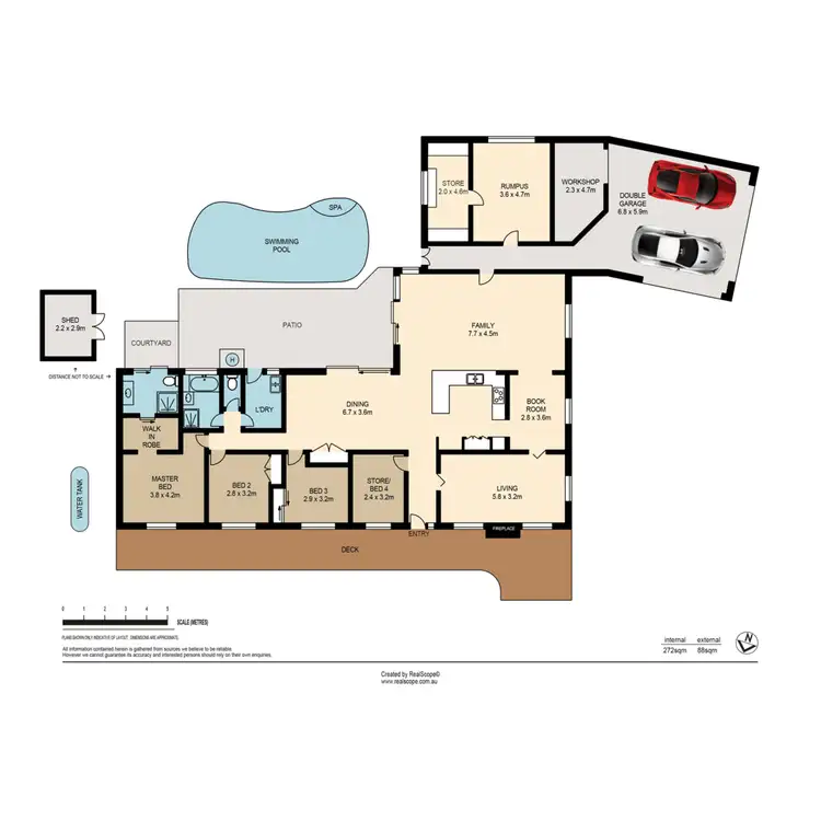 Floorplan of Homely house listing, 16 Sweetgum Street, Bellbowrie QLD 4070