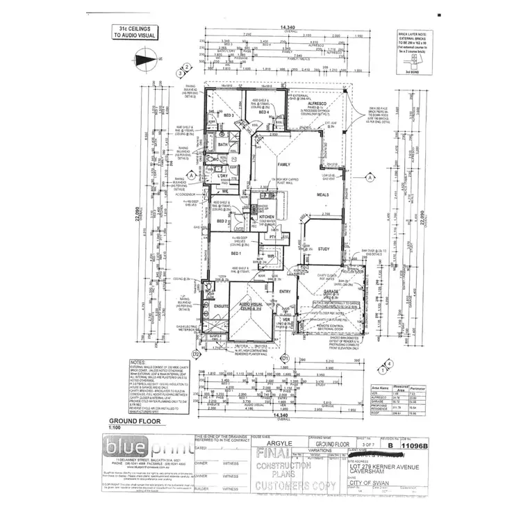 Floorplan of Homely house listing, 7 Kerner Avenue, Caversham WA 6055