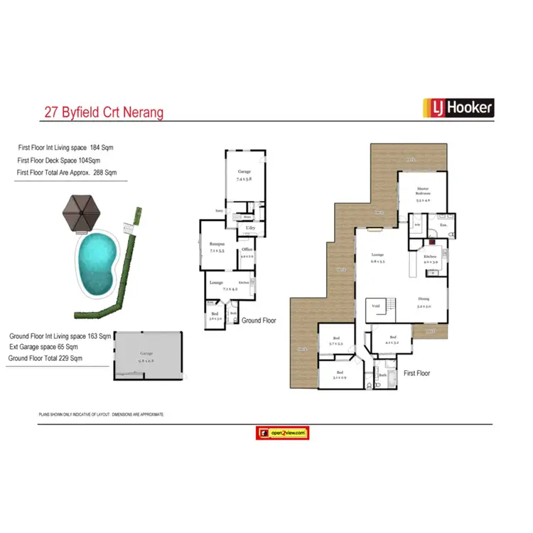 Floorplan of Homely house listing, 27 Byfield Court, Nerang QLD 4211