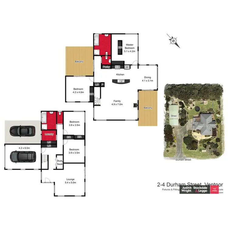 Floorplan of Homely house listing, 2-4 Durham Street, Ventnor VIC 3922