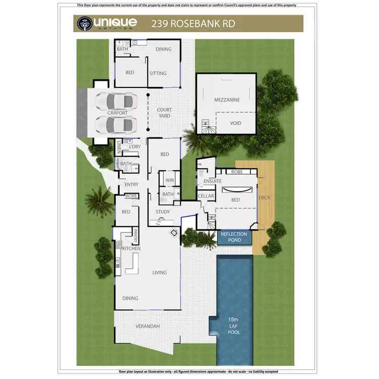 Floorplan of Homely house listing, 239 Rosebank Road, Rosebank NSW 2480