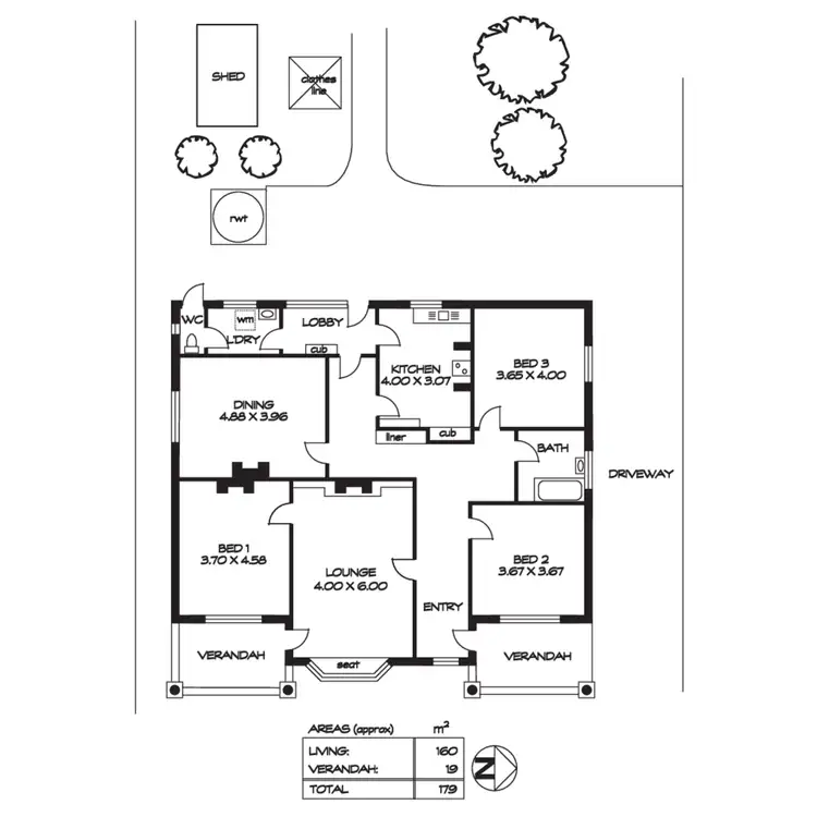 Floorplan of Homely house listing, 32 Harrow Terrace, Kingswood SA 5062