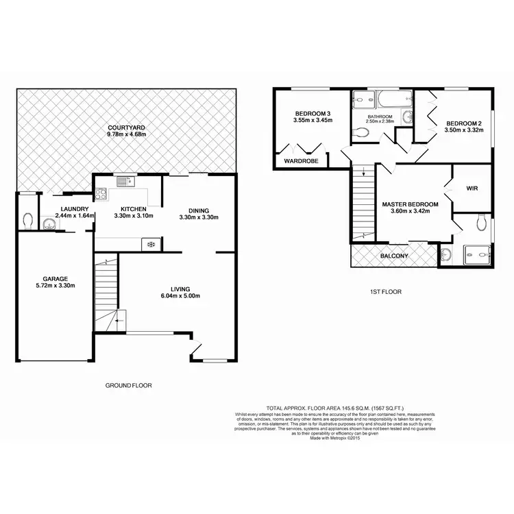 Floorplan of Homely townhouse listing, 6/152 Birdwood Road, Carina Heights QLD 4152