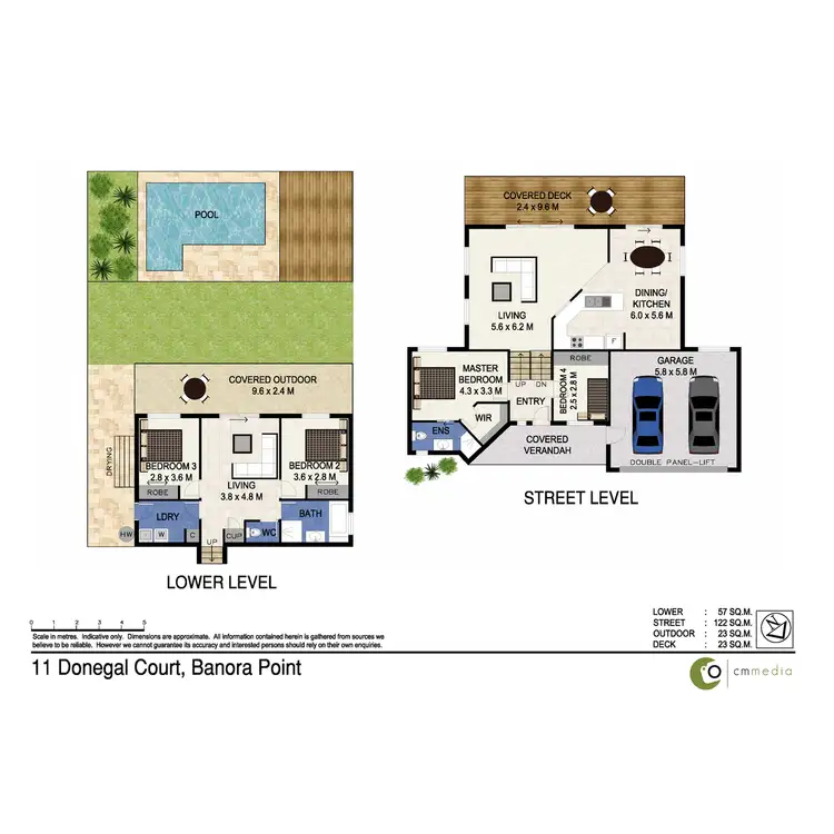 Floorplan of Homely house listing, 11 Donegal Court, Banora Point NSW 2486