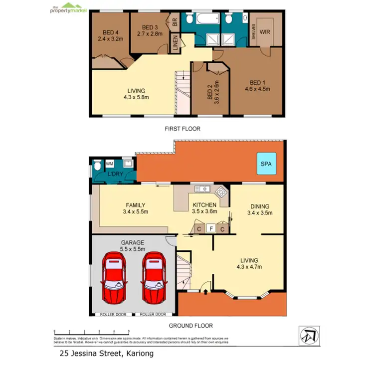 Floorplan of Homely house listing, 25 Jessina Street, Kariong NSW 2250