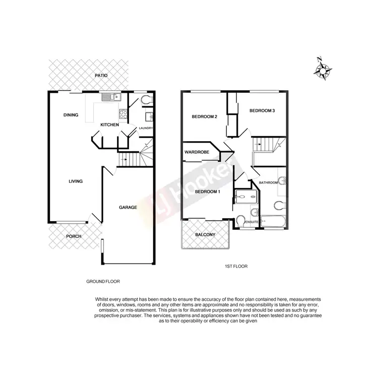 Floorplan of Homely townhouse listing, 10/152 Lister Street, Sunnybank QLD 4109
