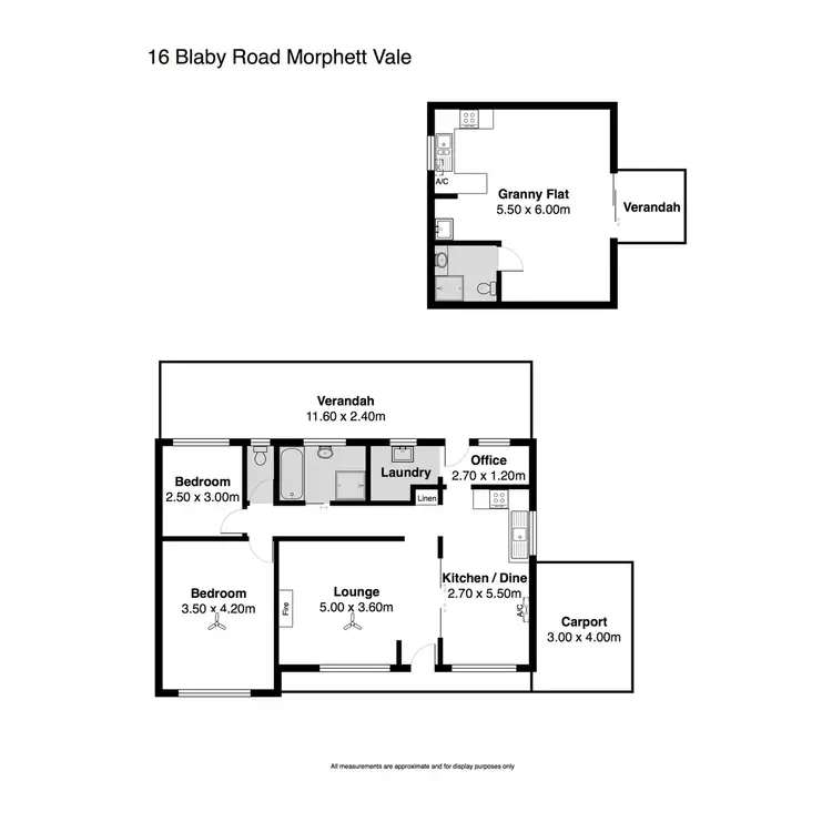 Floorplan of Homely house listing, 16 Blaby Road, Morphett Vale SA 5162