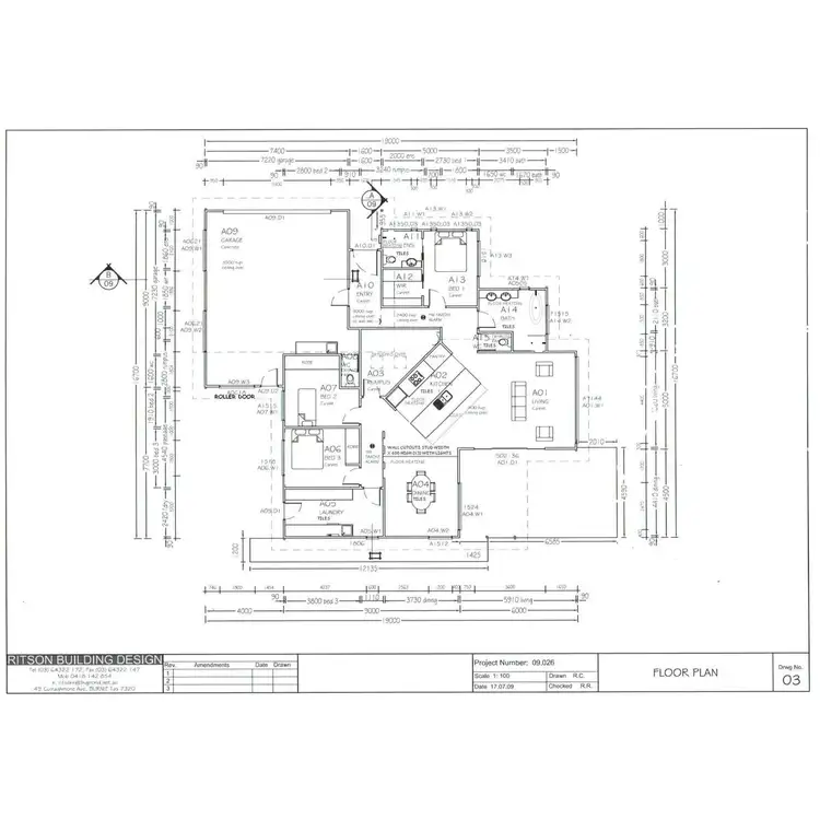 Floorplan of Homely house listing, 27 Dowling Drive, Romaine TAS 7320