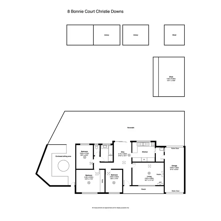 Floorplan of Homely house listing, 8 Bonnie Court, Christie Downs SA 5164