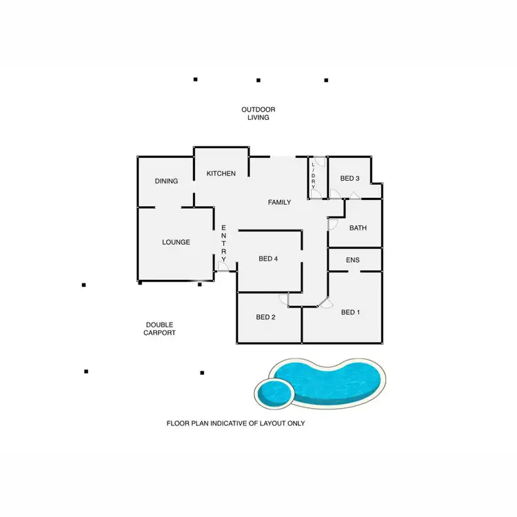 Floorplan of Homely house listing, 41 Ellendale Crescent, Daisy Hill QLD 4127