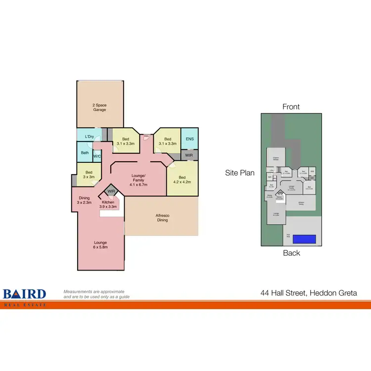 Floorplan of Homely house listing, 44 Hall Street, Heddon Greta NSW 2321