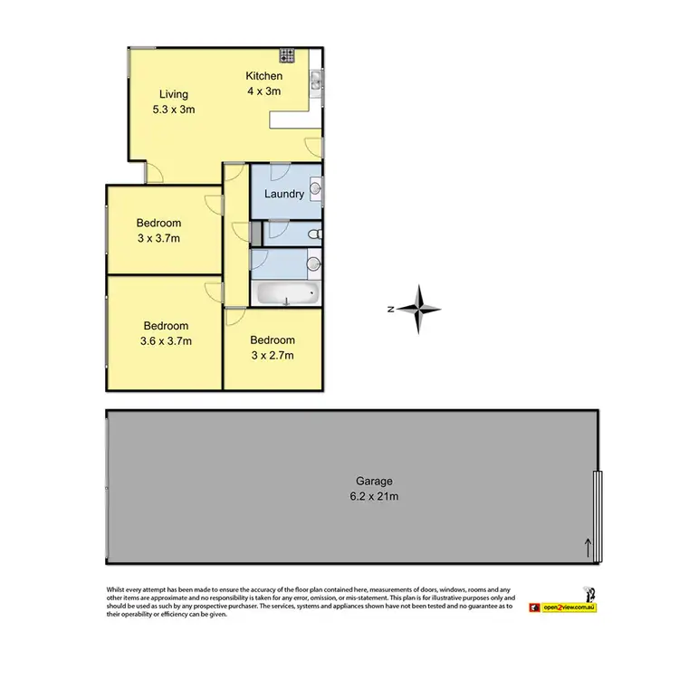 Floorplan of Homely house listing, 82 Moore Street, Colac VIC 3250
