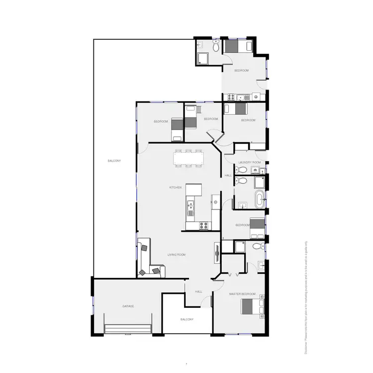 Floorplan of Homely house listing, 31 The Peninsula, Tura Beach NSW 2548
