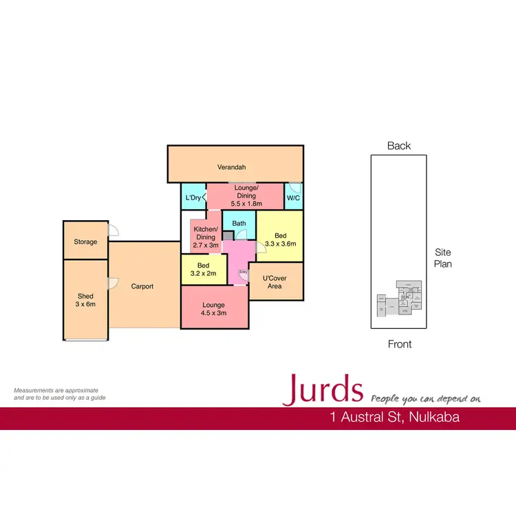 Floorplan of Homely house listing, 1 Austral Street, Nulkaba NSW 2325