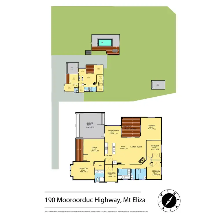 Floorplan of Homely house listing, 190 Moorooduc Highway, Mount Eliza VIC 3930