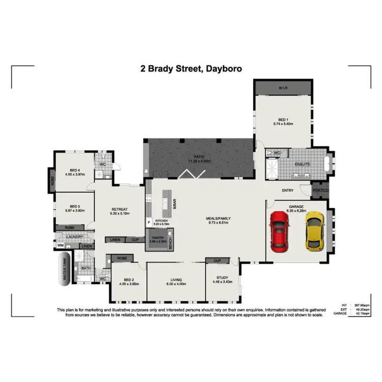 Floorplan of Homely house listing, 2 Brady Street, Dayboro QLD 4521