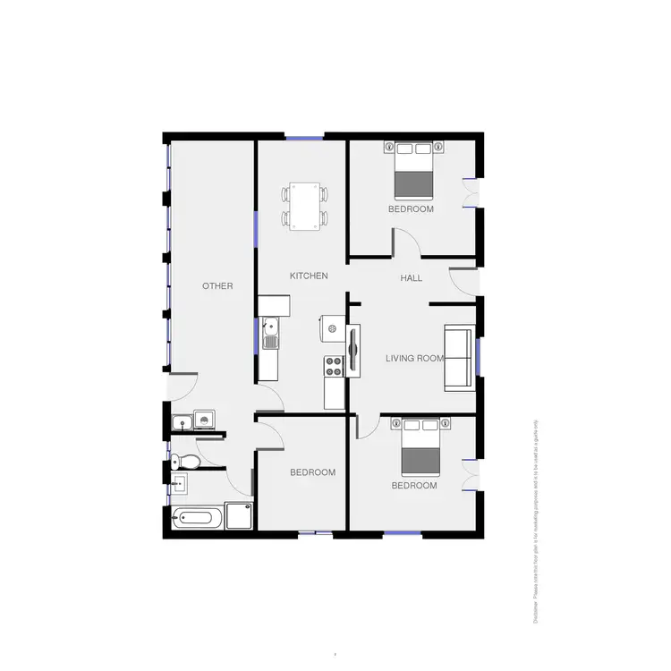 Floorplan of Homely house listing, 43 Carp Street, Bega NSW 2550