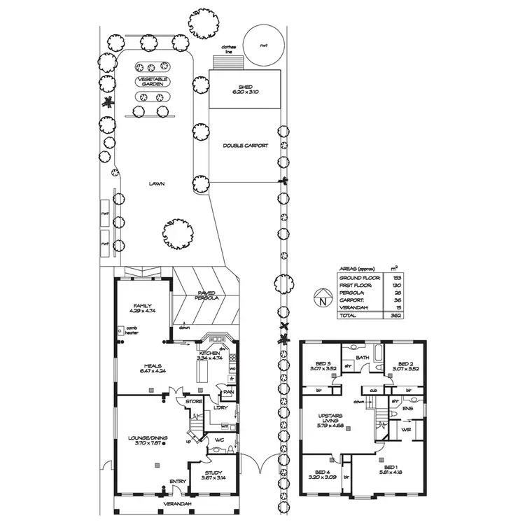 Floorplan of Homely house listing, 26 Carlton Street, Highgate SA 5063