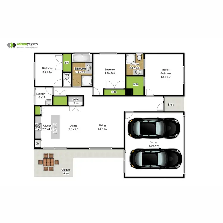 Floorplan of Homely house listing, 16 Woodhall Close, Traralgon VIC 3844