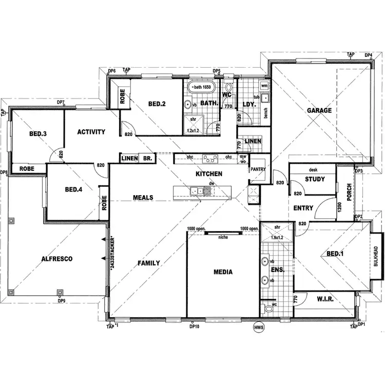 Floorplan of Homely house listing, 49 Sportsman Drive, Kleinton QLD 4352