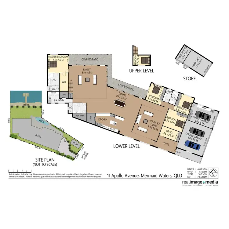 Floorplan of Homely house listing, 11 Apollo Avenue, Mermaid Waters QLD 4218