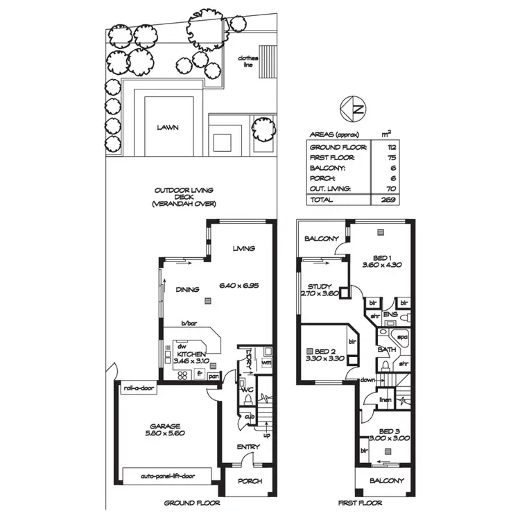 Floorplan of Homely house listing, 30 Charles Loader Drive, Mile End SA 5031