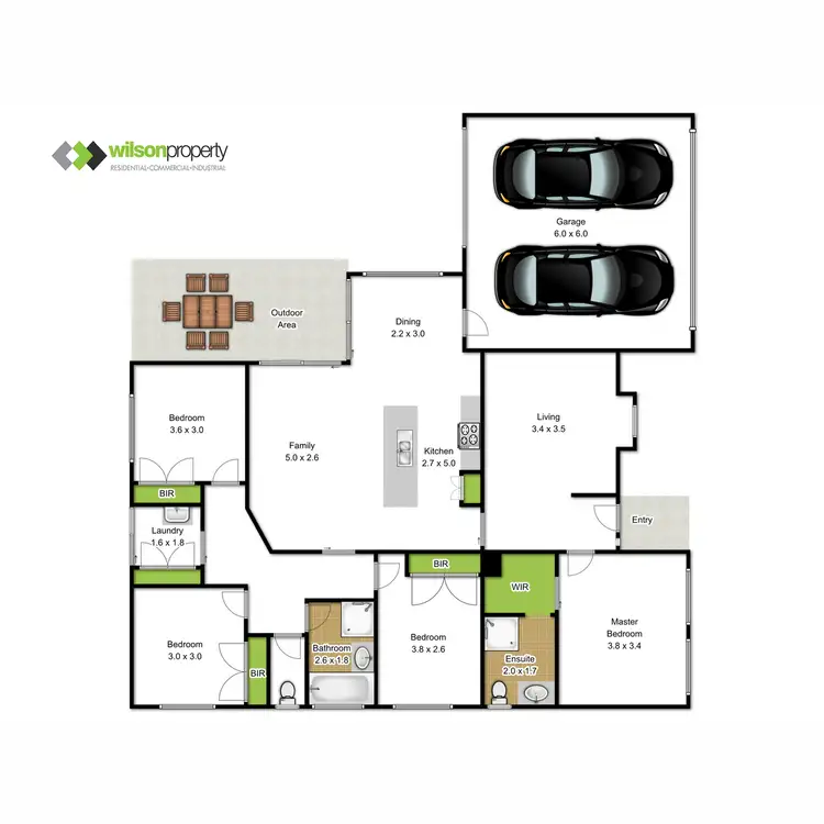 Floorplan of Homely house listing, 17 Ashleigh Place, Traralgon VIC 3844