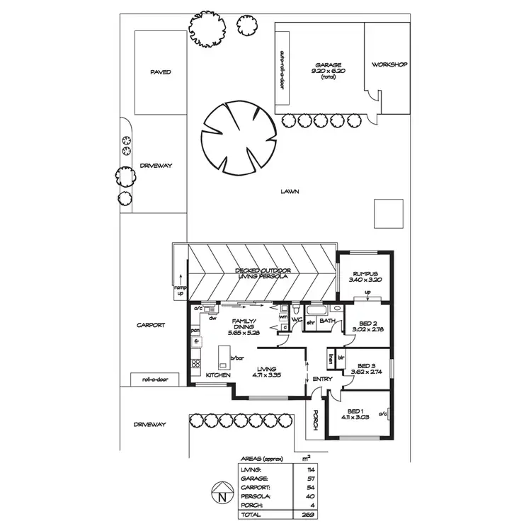 Floorplan of Homely house listing, 35 Savas Road, Rostrevor SA 5073
