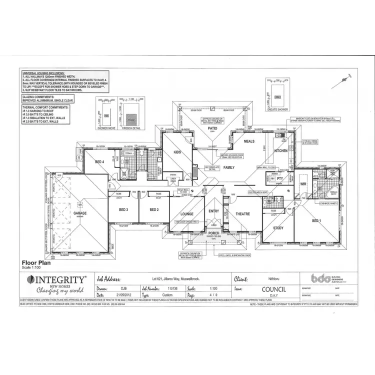 Floorplan of Homely house listing, 3 Jillaroo Way, Muswellbrook NSW 2333