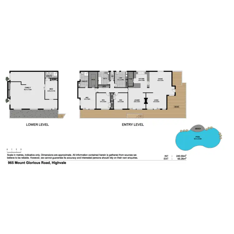 Floorplan of Homely rural property listing, 965 Mount Glorious Road, Highvale QLD 4520