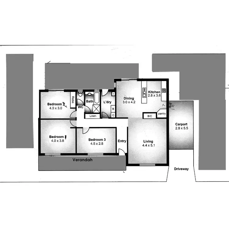 Floorplan of Homely house listing, 5/35 Wild Street, Williamstown SA 5351