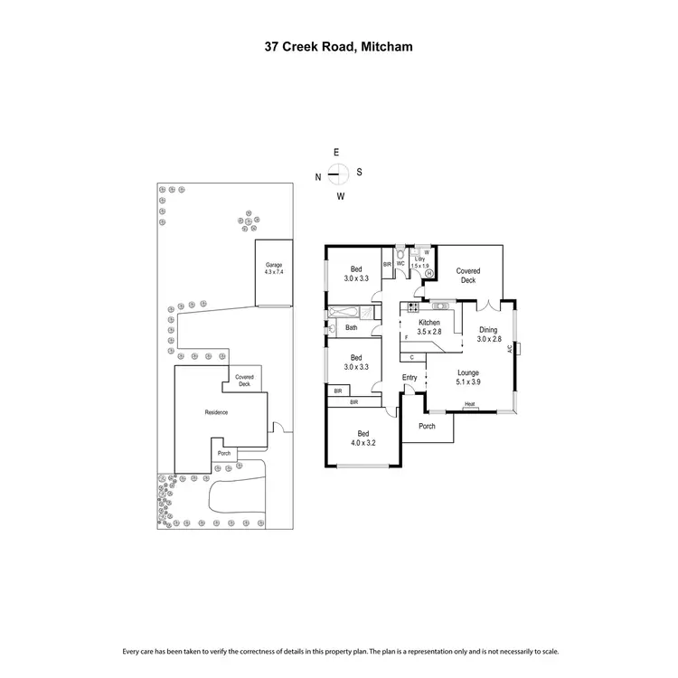 Floorplan of Homely house listing, 37 Creek Road, Mitcham VIC 3132