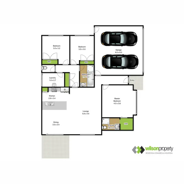 Floorplan of Homely townhouse listing, 3/163 Cross's Road, Traralgon VIC 3844
