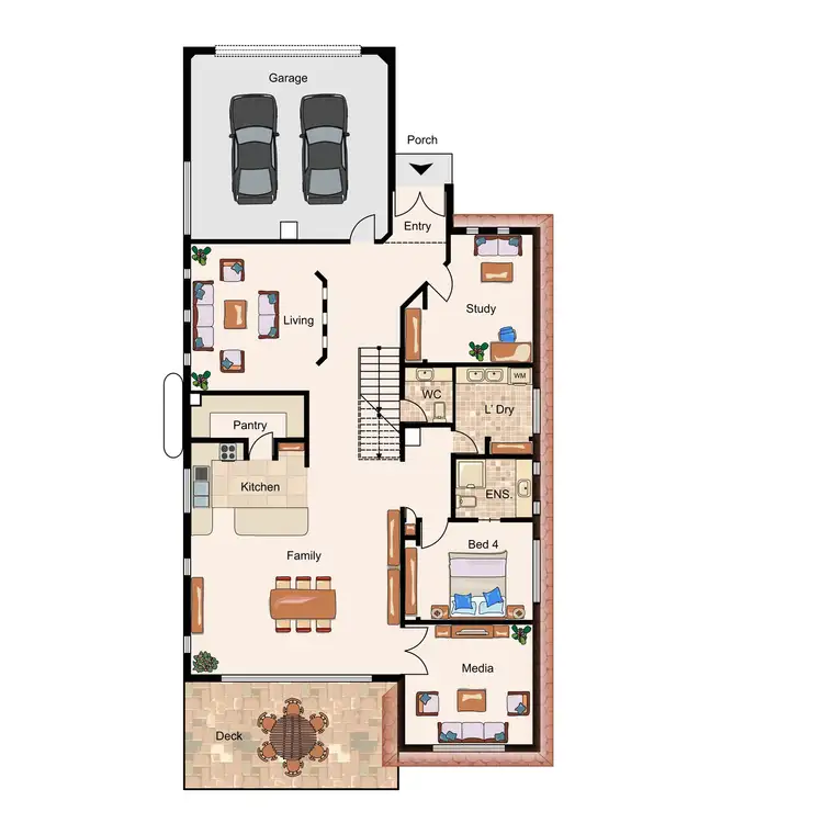 Floorplan of Homely house listing, 32 Eungella Terrace, Forest Lake QLD 4078