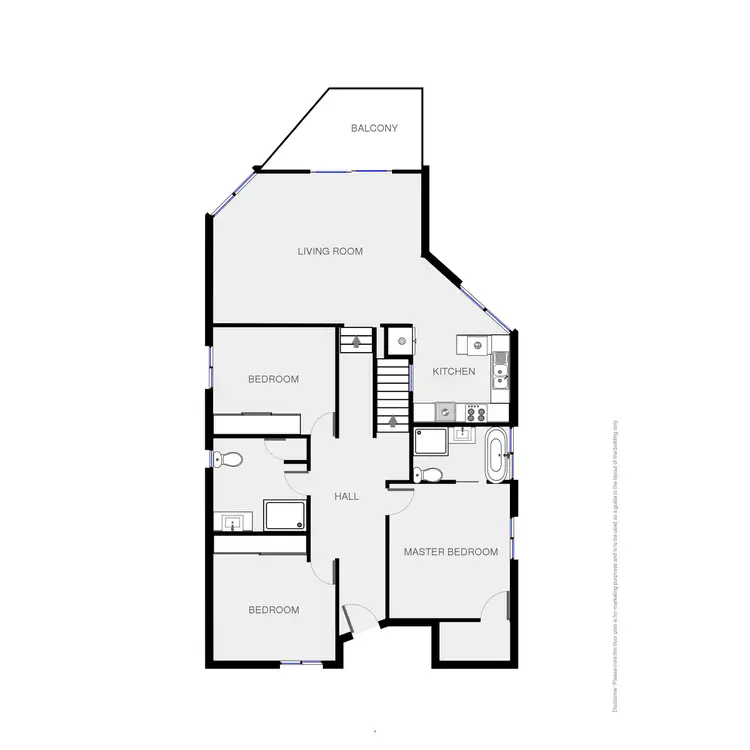Floorplan of Homely house listing, 1/42 Golf Circuit, Tura Beach NSW 2548