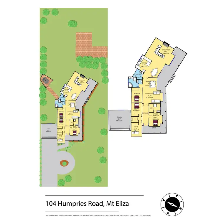 Floorplan of Homely house listing, 104 Humphries Road, Mount Eliza VIC 3930